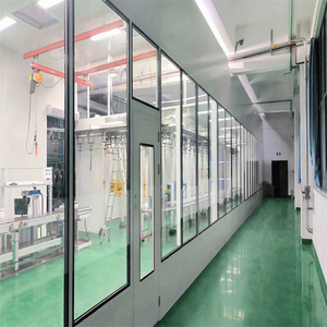 德森新GMP&ISO认证模块化洁净室工程，高效率HEPA 99.99%，可定制尺寸 - Product Image 1
