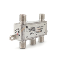 Répartiteur actif RF 50 Ohms, coupleur 3 voies 5-1000 MHz, 5 ports femelles de type F, amplificateur répartiteur RF large bande à perte nulle
