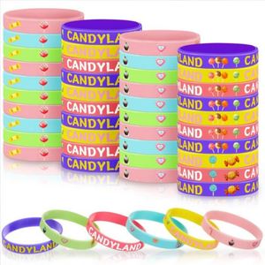 Bracelet en silicone personnalisé avec impression en relief et en creux, idéal pour les cadeaux promotionnels et souvenirs en gros - Product Image 5