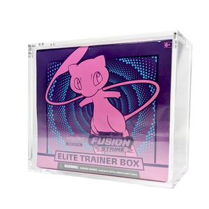 2 Cajas Protectoras Acrílicas con Tapa Deslizante, Protección UV, Apilables, Compatibles con TCG, 6mm de Grosor, Resistentes, Diseño de Dibujos Animados - Product Image 1