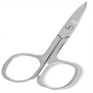 Professional Rose Gold Stainless Steel Right-Handed Manicure <b>Scissors</b> Sharp Blade Tip for Cuticle Nail Trimming Nail Art Salon - Product Image 1