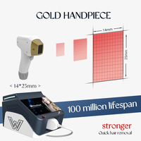 Appareil d'épilation au laser à diode Ice Winkonlaser 755 nm/808 nm/940 nm/1064 nm portable