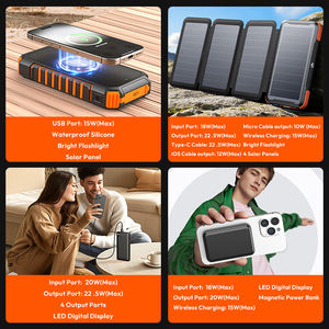 Bon marché, nouvel ordre tendance, banque d'alimentation portable, chargeur solaire, chargeur de téléphone portable sans danger pour <span class=keywords><strong>iphone</strong></span> 16/samsung/huawei/xiaomi - Product Image 3