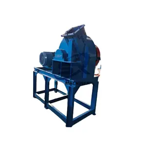 6-10TPH Log Wood Crusher for Agricultural Bark Bamboo Shredders Wooden Board Pure Wood Chip Crusher