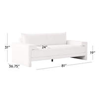 Accueil Hôtel Meubles Design moderne Crème Blanc Tissu Canapé Ensemble Meubles Salon Love Seat Canapé