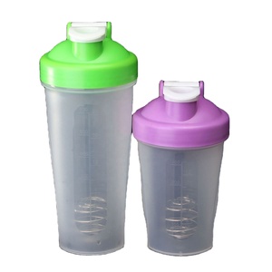 Wholesale BPA Free 600ml Plastic Protein Custom <b>Shaker</b> <b>Bottle</b> Plastic Gym Water <b>Bottle</b> With Mixer Ball - Product Image 6