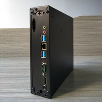 Mini PC portable Core I3 I5 I7 I9, boîtier métallique, barebone, mini ordinateur