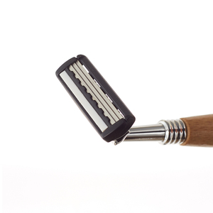 Bộ Kem Cạo Râu Sinh Thái Dùng Một Lần Cán Tre Phân Hủy Sinh Học Bộ Dụng Cụ Cạo Râu Cho Nam - Product Image 4