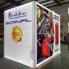 Aluminum Shell Scheme Display Modular Exhibition Stands| Alibaba.com