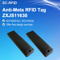 Etiqueta de Gestión de Activos H3 Anti-Metal 860-960 MHz, Venta al por Mayor de Fábrica, Tarjeta de Registro Logístico, Protocolo ISO 18000-6C