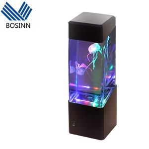 Mini Kwallen Lampen Decoratie Kantoor Teller Desktop Geanimeerde Kwallen Vis <span class=keywords><strong>Aquarium</strong></span> Tank Led Nachtverlichting - Product Image 4