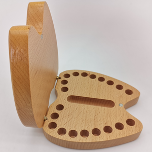 Boîte de dents en bois pour bébé, à bas <span class=keywords><strong>prix</strong></span>, garanti qualité faite à la main, cadeau pour enfant - Product Image 4