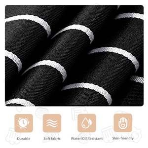 Tabliers de cuisine en gros avec 2 poches, sangle de cou réglable unisexe, tabliers de <span class=keywords><strong>chef</strong></span> doux pour hommes et femmes - Product Image 4