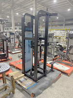 Máquina de Gimnasio Comercial para Flexión y Extensión de Extremidades Superiores, Asistida por Peso, para Flexiones y Dominadas