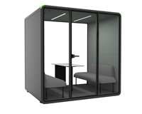 Cabine de chant insonorisée modulaire, studio musical acoustique intérieur, cabine de travail, cabine de réunion extérieure