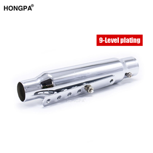 Sistema di marmitta di scarico per moto posteriore da 45mm all'ingrosso per accessori moto GY6 <span class=keywords><strong>F650</strong></span> Cafe Racer - Product Image 4