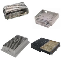 Boîtier en aluminium OEM pour amplificateur de signal d'instrument de communication, fabrication sur mesure, usinage CNC, service d'assemblage