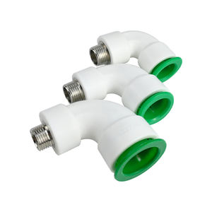 PPR Coude Push-Fit Connecteur rapide 1/2 \ "Filetage mâle Installation sans chaleur Connecteurs d'<span class=keywords><strong>eau</strong></span> de jardin pour 20 <span class=keywords><strong>mm</strong></span> <span class=keywords><strong>25</strong></span> <span class=keywords><strong>mm</strong></span> 32 <span class=keywords><strong>Eau</strong></span> - Product Image 1