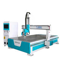 Machine de gravure et de fraisage CNC 3 axes avec table à vide, machine de découpe spécialisée pour la fabrication de meubles en bois