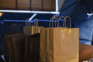 Bolsa de Papel Kraft Marrón Personalizada con Asas, Fabricante de Guangzhou - Product Image 4