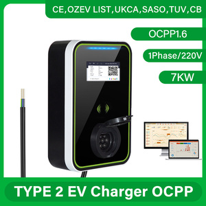 เครื่องชาร์จไฟฟ้ากระแสสลับแบบเสียบปลั๊ก Type 2 ยี่ห้อ Sixpence กำลังไฟ 7KW 11KW 22KW รองรับ OCPP แบบ OEM ODM สายเคเบิล <span class=keywords><strong>Mennekes</strong></span> ยาว 5 เมตร มาตรฐาน IP56 สำหรับใช้ในบ้านและเชิงพาณิชย์ - Product Image 6