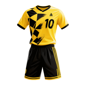 Maillot de football personnalisé en gros d'usine à prix abordable, ensemble entièrement personnalisé de haute qualité et respirant - Product Image 1