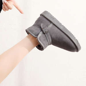 Botas de Nieve de Invierno con Parte Superior de PVC EBV 2025 para Mujer, Forro de Algodón, Diseño Moderno, Duraderas, Antideslizantes - Product Image 2