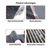 Graphene Warmtact Système de chauffage de maison à plancher complet Film de chauffage au carbone par le sol électrique à infrarouge lointain avec thermostat 110-240V