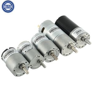 Microcaja de engranajes de alto Torque para cortadora de papel automática, <span class=keywords><strong>Motor</strong></span> de engranaje de CC de bajo ruido, 3v, 6v, 12v, 24v, rf-370, 2430, cepillado, 25mm - Product Image 4