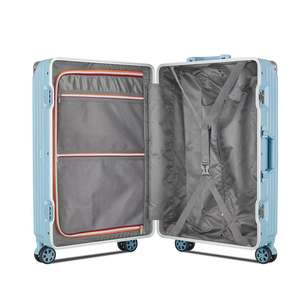 Vendita calda telaio in alluminio bagaglio con portabicchieri per i giovani universale ruota Trolley valigia - Product Image 4