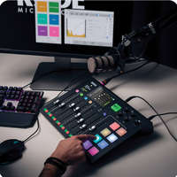 Rode Caster Pro Generation, console de mixage professionnelle pour diffusion en direct avec effets sonores intégrés et enregistrement sans perte