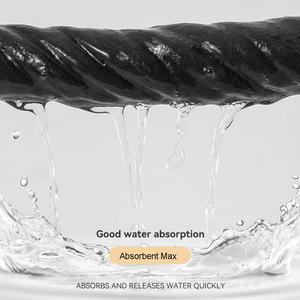 काले जादू का कपड़ा पतला माइक्रोफाइबर दर्पण सफाई कपड़े गैर-शेडिंग पानी के दाग हटाने माइक्रोफाइबर तौलिए - Product Image 3