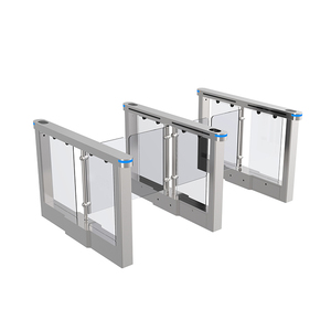 Sistema de Control de Acceso de Seguridad para Peatones, Barrera Abatible para Centro Comercial, Puerta Giratoria de Acero Inoxidable 304 - Product Image 3