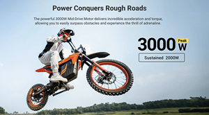 EU Stock Off Road <b>Electric</b> Motorcycle Lcd <b>Instrument</b> Panel 265lbs Load Capacity <b>Electric</b> Sports Motorcycle For Adult Teenager - Product Image 6