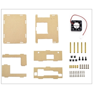 Estuche acrílico para <span class=keywords><strong>NVIDIA</strong></span> <span class=keywords><strong>Jetson</strong></span> Nano B01 y A02 - incluye ventilador y soporte para cámara para el kit de desarrollo de <span class=keywords><strong>NVIDIA</strong></span> <span class=keywords><strong>Jetson</strong></span> Nano - Product Image 6