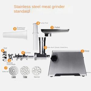 Hachoir à viande de table multifonction en acier inoxydable d'excellente qualité - Product Image 4