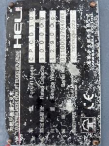 בשימוש כלי דיזל מלגזה 10/3.5טון-אמין מכונת טיפול למכירה" - Product Image 6