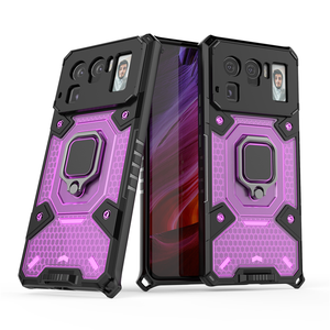 Béquille magnétique hybride étui de téléphone pour <span class=keywords><strong>Xiaomi</strong></span> Mi 11 Ultra support de voiture étui rigide Transparent - Product Image 2