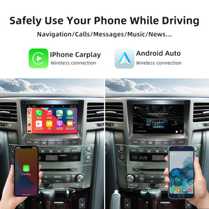 Autoradio stéréo, Navigation GPS pour LEXUS LX570 <span class=keywords><strong>8</strong></span> pouces 2007-2015 Android avec Bluetooth WiFi Mirror Link USB AUTO VIDEO AUDIO - Product Image 4