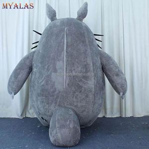 <span class=keywords><strong>Disfraz</strong></span> Inflable de <span class=keywords><strong>Totoro</strong></span> para Adultos, Traje Acolchado de Gato para Halloween, Cosplay de Mascota de Zorro, Estilo Anime, Unisex, Mardi Gras - Product Image 6