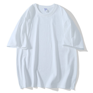 เสื้อยืดผู้ชายผ้าคอตตอน 100% หนัก 280GSM ทรงหลวม แขนสั้น คอกลม พิมพ์ลายดิจิทัล สวมใส่สบาย - Product Image 2