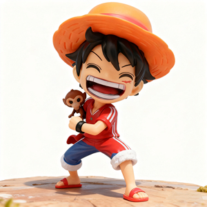 Figurines d'action d'anime en PVC de haute qualité en gros, 1 pièce, pour la décoration de voiture, de bureau, de gâteau, figurines d'anime - Product Image 6