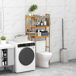 Étagère de rangement multi-niveaux sur les toilettes personnalisée pour l'organisation - Product Image 2