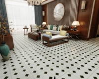 Hochwertiges wasserdichtes 30 × 30 cm 1,5 mm 2 mm Multi-Parkett Muster abziehen und ankleben Bodenbelag LVT PVC Luxus-Vinylfliese
