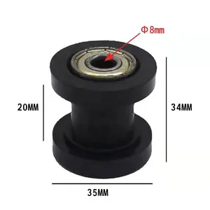 Xe Máy Địa Hình Phụ Kiện ATV Xích Căng Xích Dẫn Hướng Bánh Xe Lăn Bánh Xe Chống Trượt 8Mm