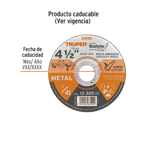 OEM Manufacture Schleif scheiben werkzeuge 4,5 ''115x1,2x22,2 MM Metall rad 4,5 Zoll Scheiben räder - Product Image 2