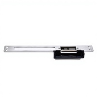 DFD CKB250KB-NO Serrure électrique à mortaise à faceplate longue de 250 mm, 12V, à catot, échouement fermé (NC) pour cadre de porte métallique