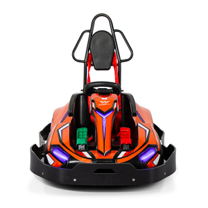 <span class=keywords><strong>Go</strong></span> <span class=keywords><strong>Kart</strong></span> Elettrico per Bambini a 4 Ruote, Auto da Corsa a <span class=keywords><strong>Batteria</strong></span> con Funzione di Cronometraggio per Parchi Divertimento e Aree Panoramiche - Product Image 2