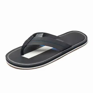 Oem/Odm Mannen Mode Slippers Anti-Slip Platte Sandalen Pantoffel Maken Machine Slip Slip Heren