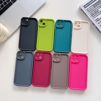Coques de téléphone pour femmes en TPU Gelée pour iPhone 18, 17, 16, 15 – Étuis colorés pour filles – Vente directe usine – Fundas Celulares iPhone 14